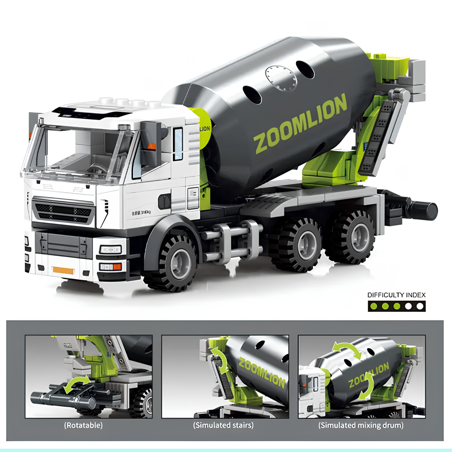 شاحنة خلاطة الإسمنت Zoomlion
