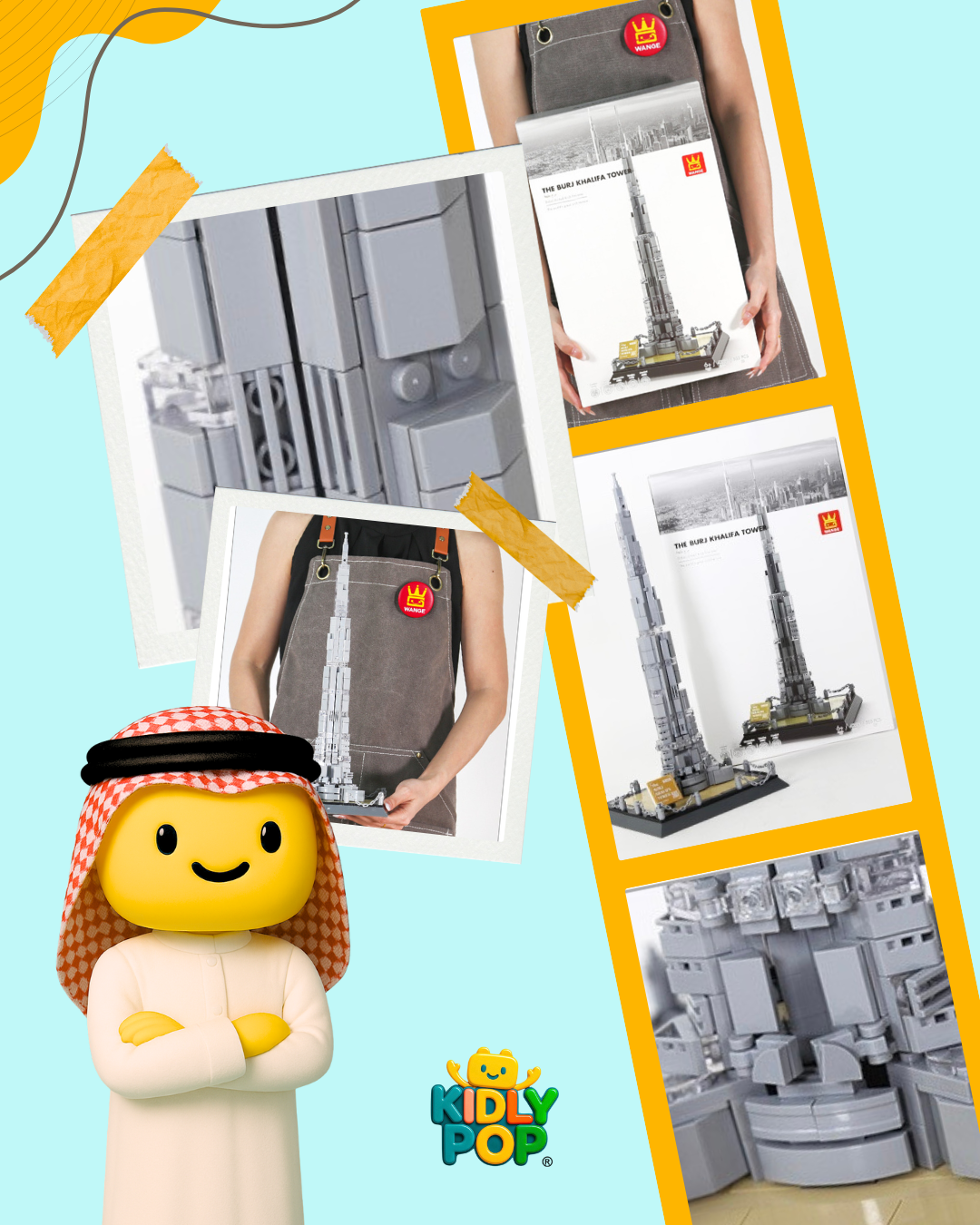 برج خليفة (555) قطعة